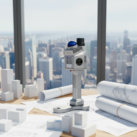 Équipement de topographie GEOSUN GS-200G, scanner SLAM pour l'extérieur et l'intérieur