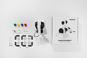 [ROBOMATION] Desktop <b>Physical</b> AI Robot Arm Platform from Elementary School to University RaccoonBot - Product Image 1
