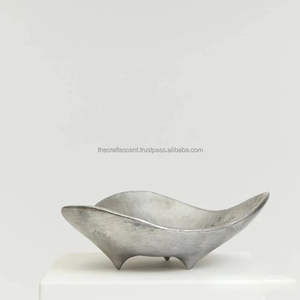 Cuenco y bandeja decorativa y moderna de lujo al por mayor, mesa de metal personalizada para exhibir frutas y chocolate, cuencos de aluminio - Product Image 1