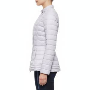 Chaquetas de Invierno Acolchadas para Mujer, Diseño Personalizado, Tejido Brillante y Transpirable, Chaquetas Cortas Estilo Bomber, Fabricante OEM/ODM - Product Image 4