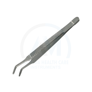 Pinzas Dentales Curvas Al Mida Healthcare, Acero Inoxidable, Puntas Serradas, Fácil Agarre, Manuales, Certificación CE Clase I para Clínica - Product Image 3