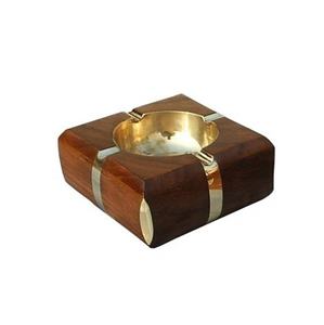 Lockable Outdoor Wooden Round Morden Luxury Desktop Ashtray <b>Cigarette</b> <b>Bin</b> in Communal Smoking Areas - Product Image 2