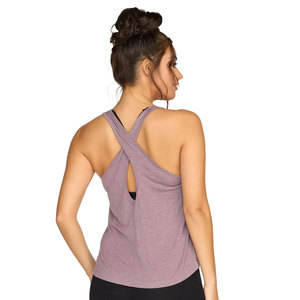 Débardeurs décontractés sans manches en maille ajustée pour femmes, respirants et personnalisables - Product Image 4