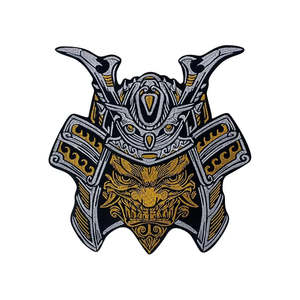 Patch brodé personnalisé avec logo, thermocollant, à coudre, pour vêtements - Product Image 3