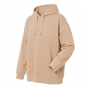 Fabrication sur mesure de sweat-shirts à capuche oversize en coton molletonné pour hommes et femmes, vente en gros - Product Image 2