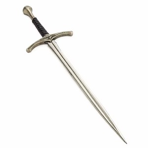 Cuchillo Espada de Acero Damasco Hecho a Mano de Alta Calidad al por Mayor con Mango de Acero Inoxidable para Uso en Exteriores - Herramienta Multifuncional para Camping - Product Image 1