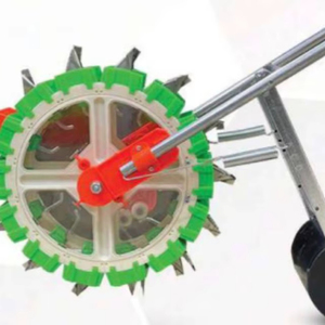 Hand Push Portable Seeder Machine 14 Teeth Manual Sowing <b>Tool</b> for Farm and Garden <b>Precision</b> Manual Seed Planter Machine - Product Image 1