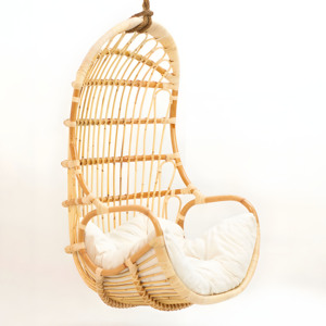 Rattan <b>bird</b> nest hammock chairs competitive price hanging egg chair with <b>stand</b> produced in Vietnam - Product Image 2