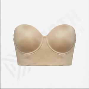 Sujetador acolchado de seda de hielo ultrafino 4197-2, ropa interior sin costuras, cabestrillo fino para mujer, hermoso chaleco trasero, Tops, sujetador pequeño para dormir con pecho grande - Product Image 2