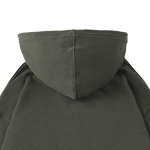 Premium Oversized Hoodie Custom Streetwear Sweatshirt Heavyweight Cotton Fleece <b>Pullover</b> Hoodie OEM ODM Wholesale - Product Image 6