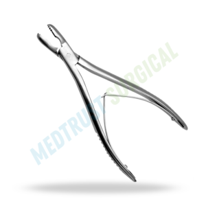 Adson Rongeur 8 Inch 200mm Neurosurgery <b>Bone</b> Rongeur Orthopedic <b>Surgical</b> <b>Bone</b> Cutting <b>Instrument</b> - Product Image 4