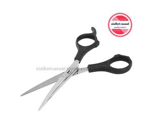Curved <b>Pet</b> Grooming Scissors 5.5 Inch for <b>Pet</b> Caring Black Plastic Handle Scissor- <b>Pet</b> Cleaning & Grooming - Product Image 1