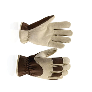 HOLY SIGNS INTERNATIONAL EN420 Certified HSI-0018 Leather Driver Safety Gloves Elastic Wristlet <b>Fire</b> Proof Anti-Impact (Level 1) - Product Image 3