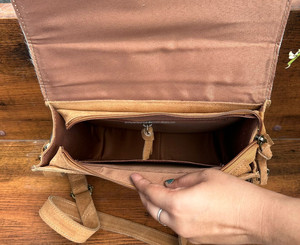 2024 plus récent Laser gravure peau de vache sac à bandoulière pour femmes Western à la mode daim cuir luxe concepteur sacs à main - Product Image 6