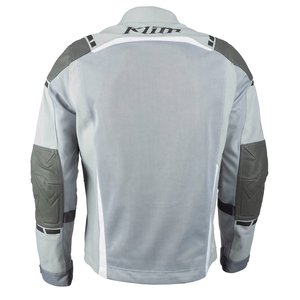 Blouson de moto Induction Pro pour homme, manches longues, respirant, imperméable, 220g, gris et blanc, color-block, toutes saisons - Product Image 2