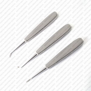 ชุดอุปกรณ์ถอนฟัน Dental Warwick James Root Elevators แบบซ้าย ขวา และตรง จำนวน 3 ชิ้น  เครื่องมือถอนฟัน - Product Image 4