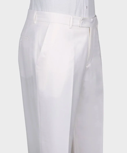 <b>Men</b>’s <b>White</b> Embellished Tuxedo Blazer with Floral Crystal Detailing – Designer Shawl Lapel Wedding Suit <b>Jacket</b> - Product Image 3