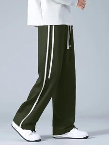 Pantalon de jogging pour homme, coupe ample, cargo, tendance, pour la gym et le streetwear, avec poches utilitaires - Product Image 2