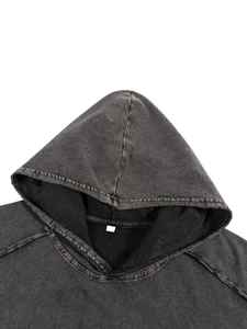 Sweat à capuche promotionnel imprimé du fabricant, 100 % coton, collection Printemps 2024, vente en gros à prix abordable, en molleton sublimé, respirant et écologique - Product Image 6