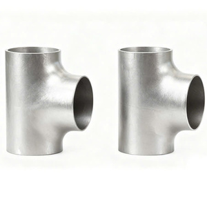 Conector de tubería de alta presión de acero inoxidable vietnamita, tipo T igual, ASME B16.9 A, SA403, sin soldadura, 304, 304L, 316, 316L - Product Image 1