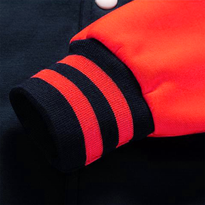 Veste d'hiver pour homme à manches longues, style varsity, tissu en laine de haute qualité, logo brodé, patchwork, taille XL, vêtements d'hiver - Product Image 4