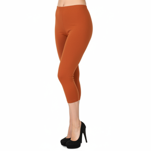Women's <b>Legging</b> Color Full Length <b>Leggings</b> Cotton/Bamboo Fiber Knitted Quick Dry Breathable High Waisted Tight Running Stretchy - Product Image 5