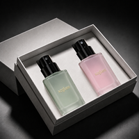 Fournitures d'usine : Flacon de parfum vide de 50 ml, rectangulaire, couleur personnalisée, flacon de parfum exquis, 50 ml, avec couvercle