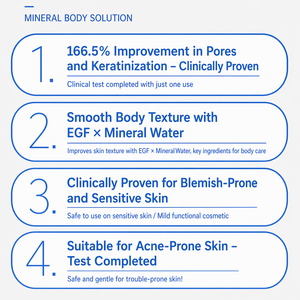 Brume Corporelle Hyper Minérale Hydratante Apaisante pour la Peau, Resserre les Pores, Soin à la Kératine - Product Image 3