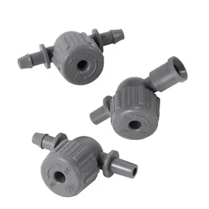 Garden Irrigation 1/4 Inch Flow Adjustable Water Controlling Mini Valves