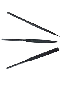 Prix usine DIY 3 types de limes en acier 10 pouces D25, lime à main pour coupe lisse, finition naturelle, outils de réparation de bijoux, précision métal et bois - Product Image 5