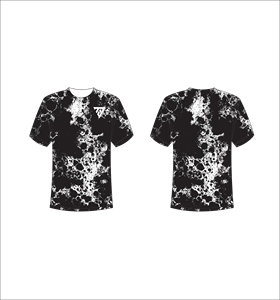 Camiseta de Manga Corta con Estampado Geométrico para Hombre, Cuello Redondo, Corte Regular, Transpirable, de Poliéster Tejido, Estilo Casual Urbano - Product Image 4