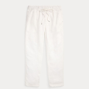Pantalon décontracté en toile épaisse pour homme avec cordon de serrage à la taille, idéal pour l'été, la plage et le yoga, anti-rétrécissement - Product Image 4