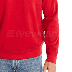 Sudaderas Casuales de Invierno para Hombre, Color Sólido, 100% Algodón, Felpa, Venta al Por Mayor, Sudaderas de Moda Más Vendidas para Adultos - Product Image 5