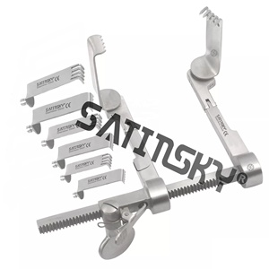 Ensemble de rongeurs rotatifs Kerrison interlaminaires en acier inoxydable pour chirurgie de la colonne vertébrale, instruments orthopédiques, arthroscopie vétérinaire - Product Image 2
