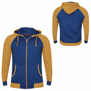 Servicio OEM al por Mayor, Sudaderas con Cierre para Hombre, Diseño de Primera Calidad, Ligeras, de Color Sólido, Sudaderas con Cierre para Hombre de Alta Calidad - Product Image 3
