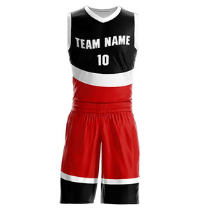 Ensemble de maillot de basket-ball rose personnalisé, uniforme en maille sans manches à col en v avec nom de l'équipe et numéro 00 pour adultes toutes saisons - Product Image 1