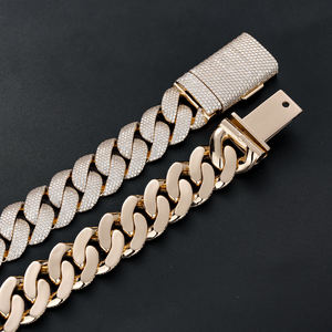AMBER JEWELS Classic 18k <b>Solid</b> <b>Gold</b> Emerald-Cut Natural Stone Chain Link Bracelet IGI Certified Unisex Wedding Jewelry Model - Product Image 3