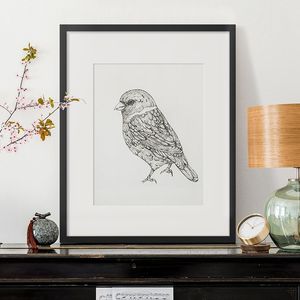 Set di 5 Cornici Nere 6x20 per Poster da Parete 11x14 con Passepartout e 16x20 Senza per Esporre Immagini - Product Image 2