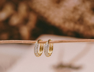 Pendientes de Plata de Ley 925 con Moissanita Blanca Redonda, Pendientes de Diamantes Personalizados y Otras Joyas de Diamantes - Product Image 5
