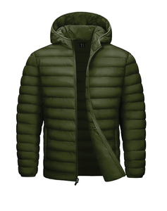 Chaquetas Casuales de Poliéster para Hombre, Rellenas de Algodón - Product Image 4