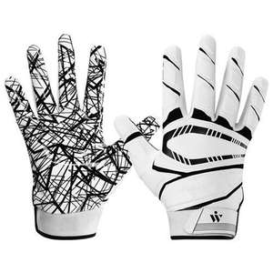 Gants de football américain de dernière génération, durables, en latex haute résistance, nouveau style, imperméables, pour adultes et jeunes. - Product Image 5