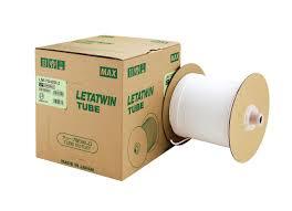 Tube thermorétractable en polyester MAX Letatwin LM-TU425L2 2,5 mm pour réparation de câbles, 48 V, rapport de rétraction 4:1, -30°C à +110°C, blanc - Product Image 3
