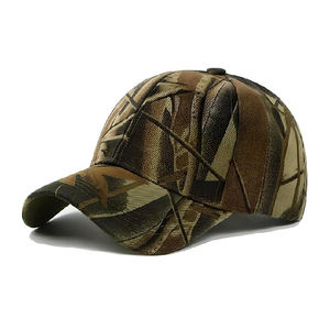 Casquette de baseball 5 panneaux camouflage personnalisée unisexe respirante imperméable en velours côtelé pour activités de plein air et chasse OEM - Product Image 2