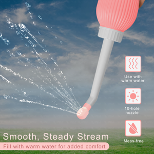 ขวดน้ำยาล้างจุดซ่อนเร้น OTICA รุ่น Eco-Friendly สำหรับการดูแลหลังคลอด แบบพกพา พร้อมอุปกรณ์ล้างทำความสะอาดบริเวณทวารหนัก ผลิตจากวัสดุ EVA - Product Image 5