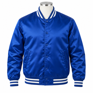 Veste d'hiver pour homme 100% polyester, imperméable, style bomber avec capuche et décorations pour les activités de plein air - Product Image 5