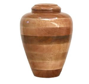 Urne pour cendres humaines Urne de haute qualité pour cendres humaines, fabriquée en bois naturel, avec un couvercle sécurisé, magnifique récipient commémoratif - Product Image 5