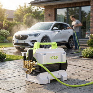 Cabezal de Bomba de Latón Puro Comercial, Equipo de Limpieza Automática Potente, Lavadora Eléctrica Portátil de Alta Presión - Product Image 1