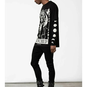 เสื้อยืดผู้ชายสไตล์วินเทจแบบสองชั้น แขนสั้น ลวดลายกราฟิก  รับทำตามสั่ง  ขั้นต่ำในการสั่งซื้อน้อย - Product Image 2