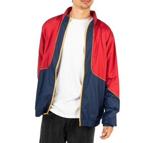 Chaqueta cortavientos de diseñador de ropa de calle con contraste de colores personalizados, ropa deportiva informal para exteriores, chaqueta transpirable a prueba de viento para correr - Product Image 3