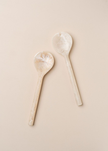 Cucharas y utensilios para ensalada de resina hechos a mano, ecológicos, con acabado espejo, para fiestas, de la India, venta al por mayor. - Product Image 6